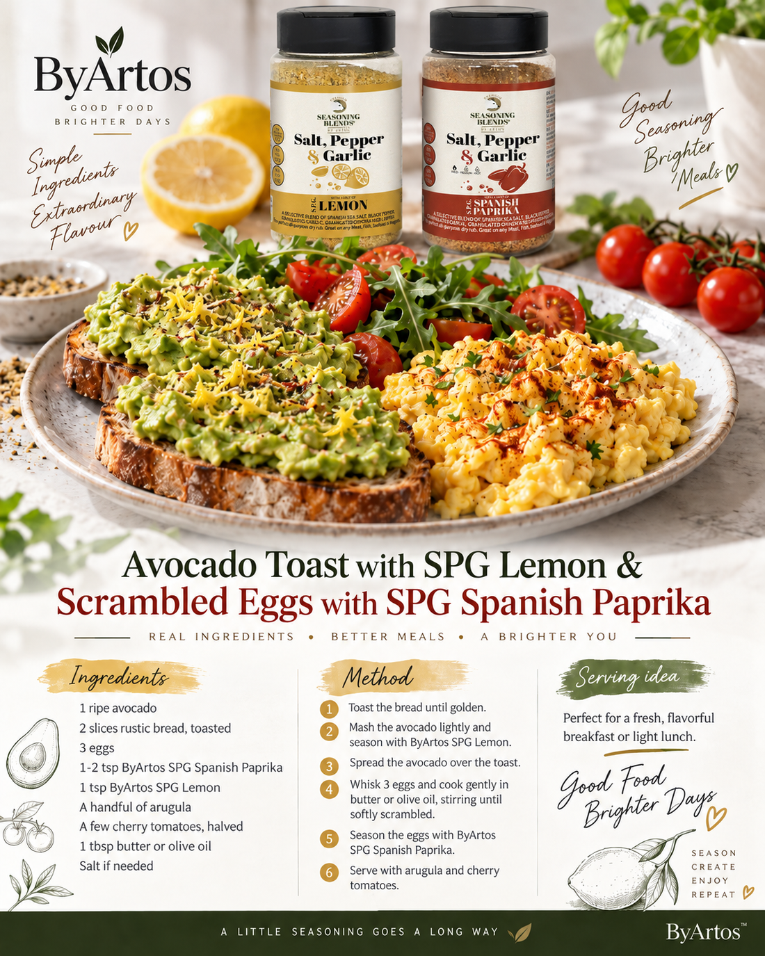 Avocado Toast & Scrambled Eggs