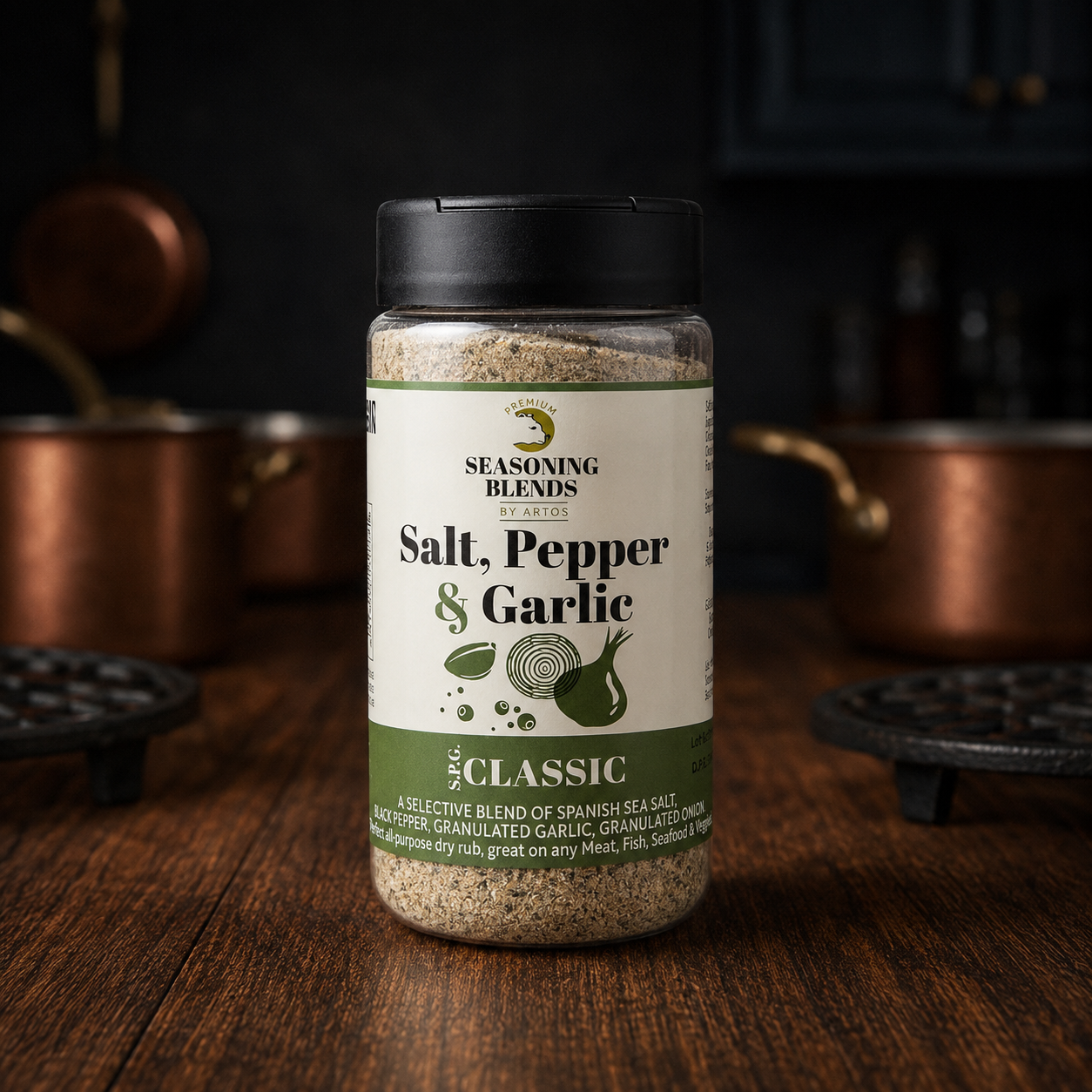Salt, Pepper and Garlic