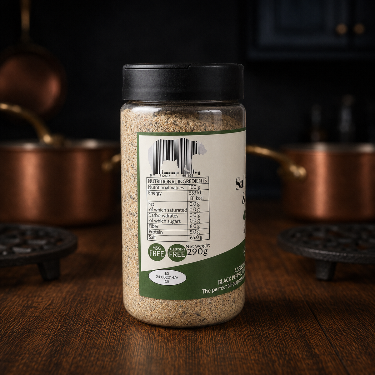 Salt, Pepper and Garlic
