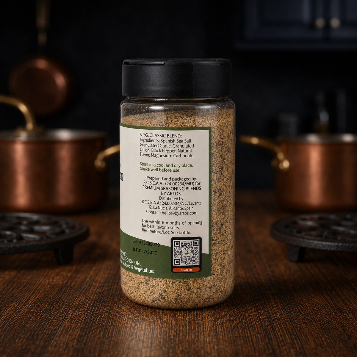 Salt, Pepper and Garlic