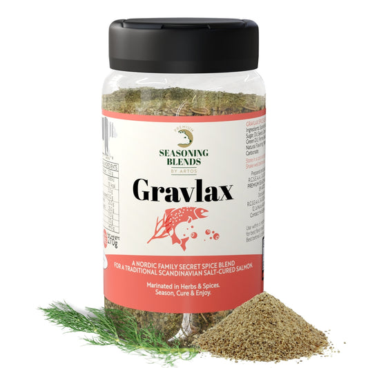 Condimento curado con sal Gravlax